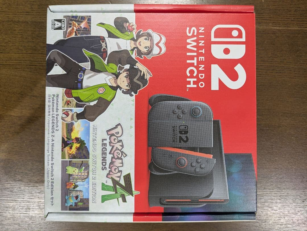 Nintendo Switch2 ポケモンレジェンズZ-Aセット　新品　未開封 Switch2と「Pokémon LEGENDS Z-A」のセット商品，9月5日に抽選販売を