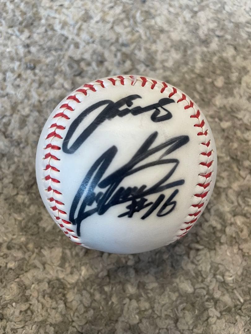 レア】#16 松坂大輔 2020西武ライオンズ時代 直筆サインボール - メルカリ