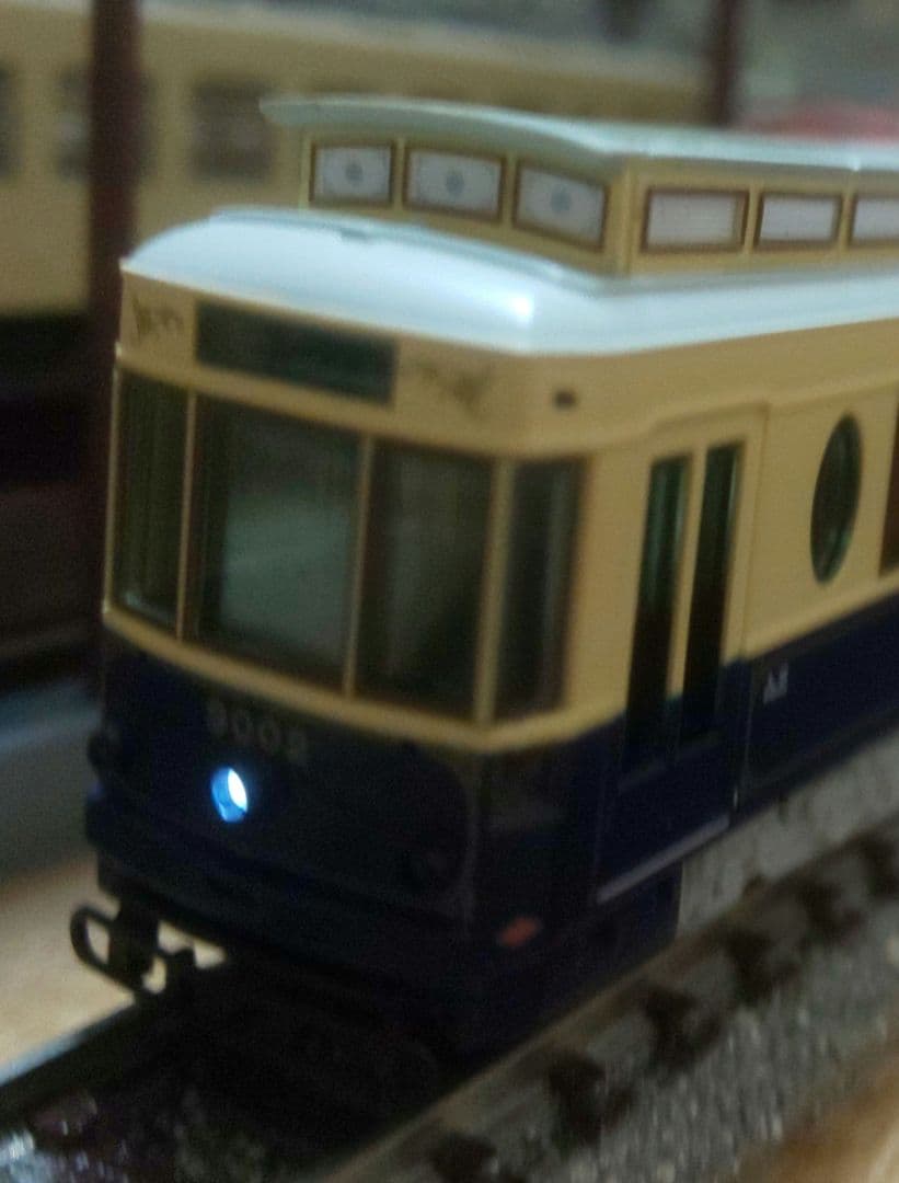 鉄道模型 東京都電 9000形 9002 青塗装 - メルカリ