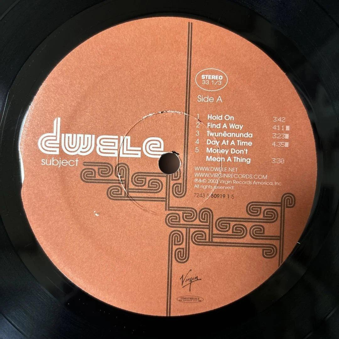 ⭐︎激レア盤⭐︎ Dwele / Subject（美品）送料無料