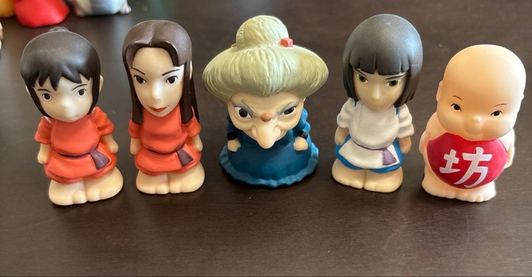 廃盤品 千と千尋の神隠し 指人形 15体セット どんぐり共和国