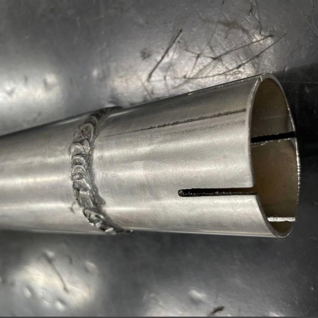 p*e様 SR400 ワンオフヨシムラ風ショート菅 スリップオン ポン付け