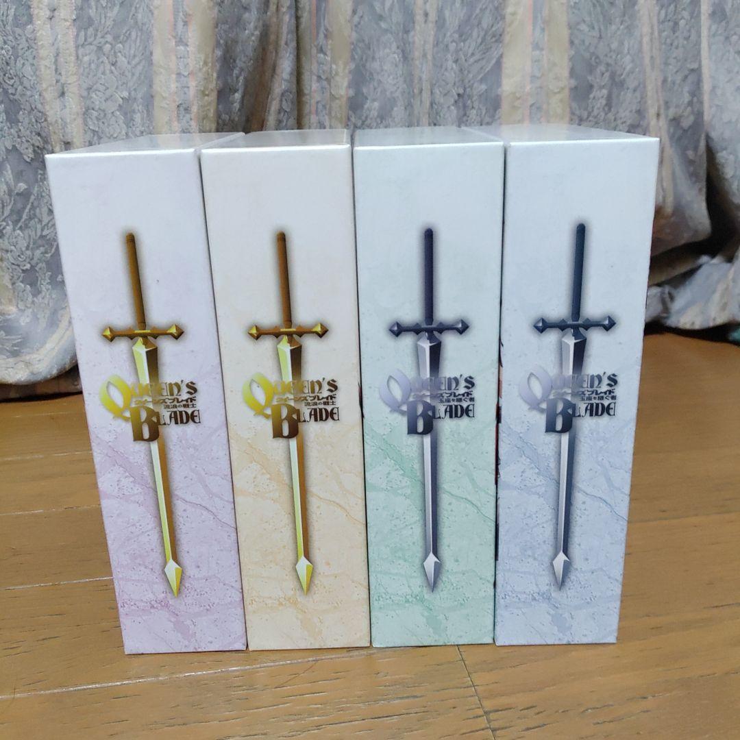 DVDクイーンズブレイド 流浪の戦士 全6巻 玉座を継ぐ者 全6巻 未開封品