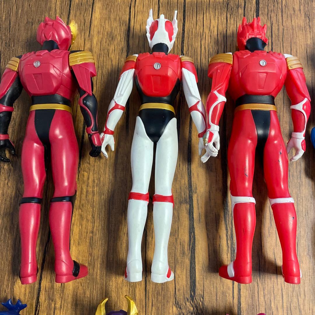 KONAMIコナミ超星神グランセイザー ソフビ人形12体セット - メルカリ