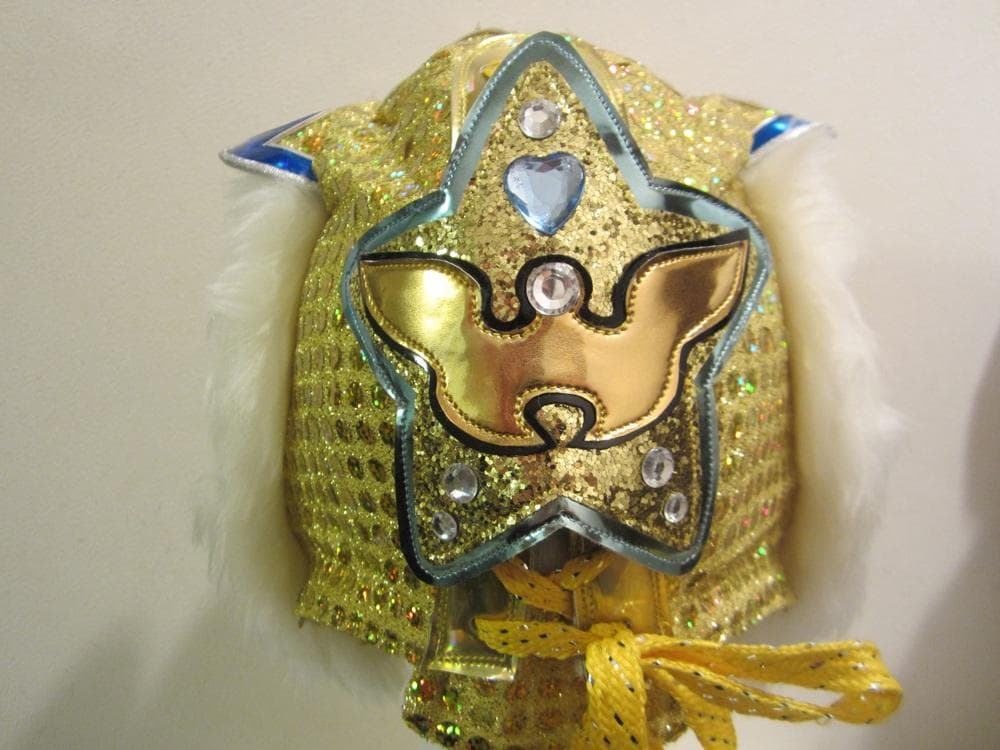 スターダム スターライト・キッド 直筆サイン入り 試合使用マスク 初期