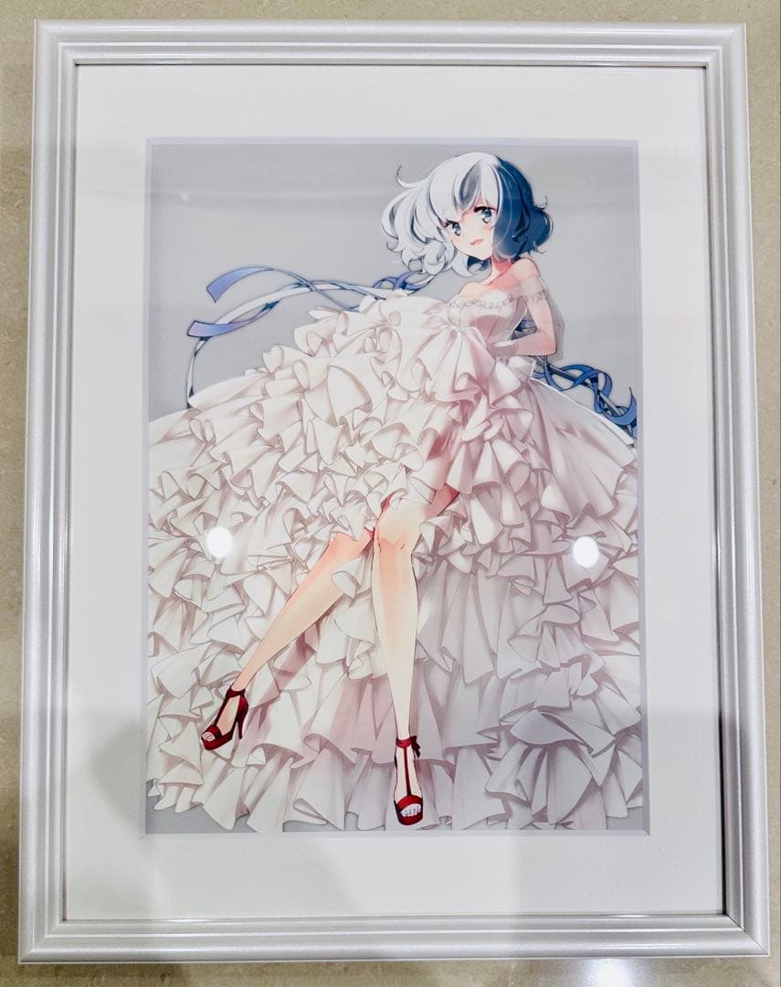 河瀬茉希直筆サイン入り紺野純子 複製原画 スマートアートプリント