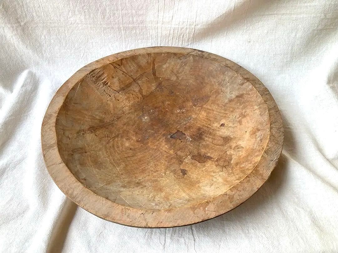 古道具　繭皿　木皿 繭皿 蚕皿 通販サイト「暮らしの古民具・器こっころ」