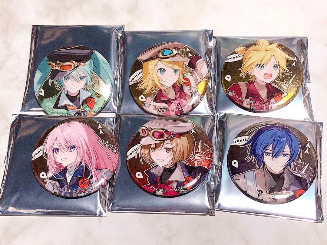 プロセカ セカライ 5th Frontier メタリック缶バッチ まとめ売り