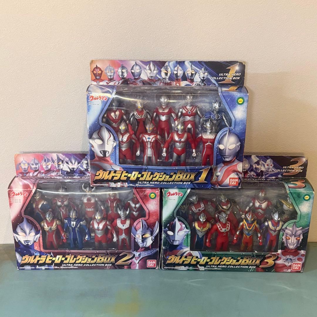 ウルトラヒーローコレクションボックス１，２，３セット Amazon.co.jp: ウルトラヒーローコレクションBOX 3 : おもちゃ