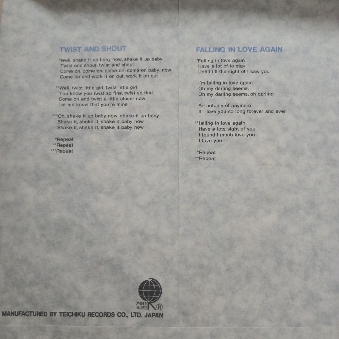 3D ザ・ビートルズ / レア・ライブ・'62 レコード2組日本限定版