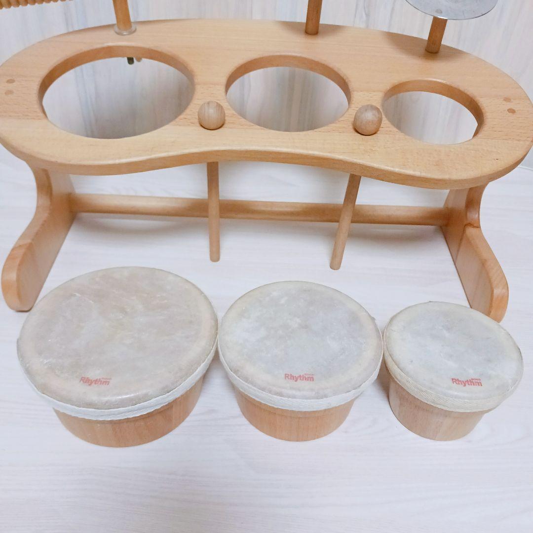 RhythmPoco リズムポコ 木製打楽器 リズムトイ パーカッション知育楽器