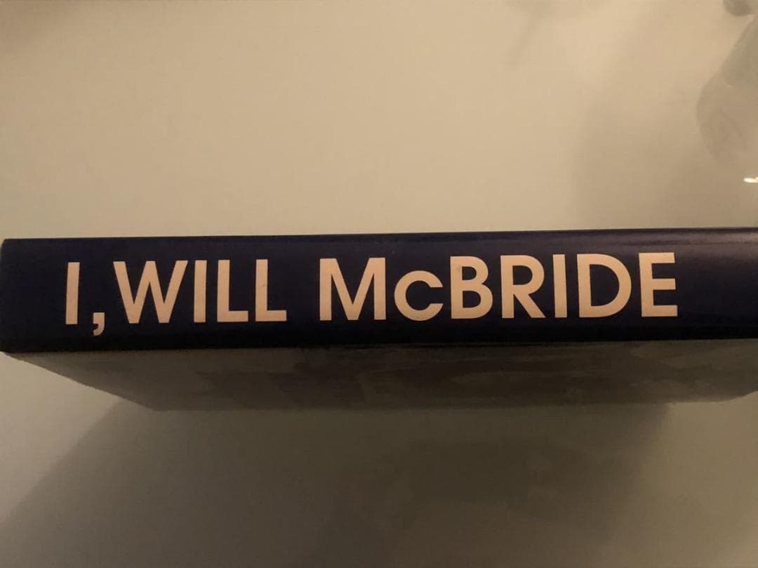 希少本『 I,WILL McBRIDE 』超大型本 ウィル・マクブライド 洋書