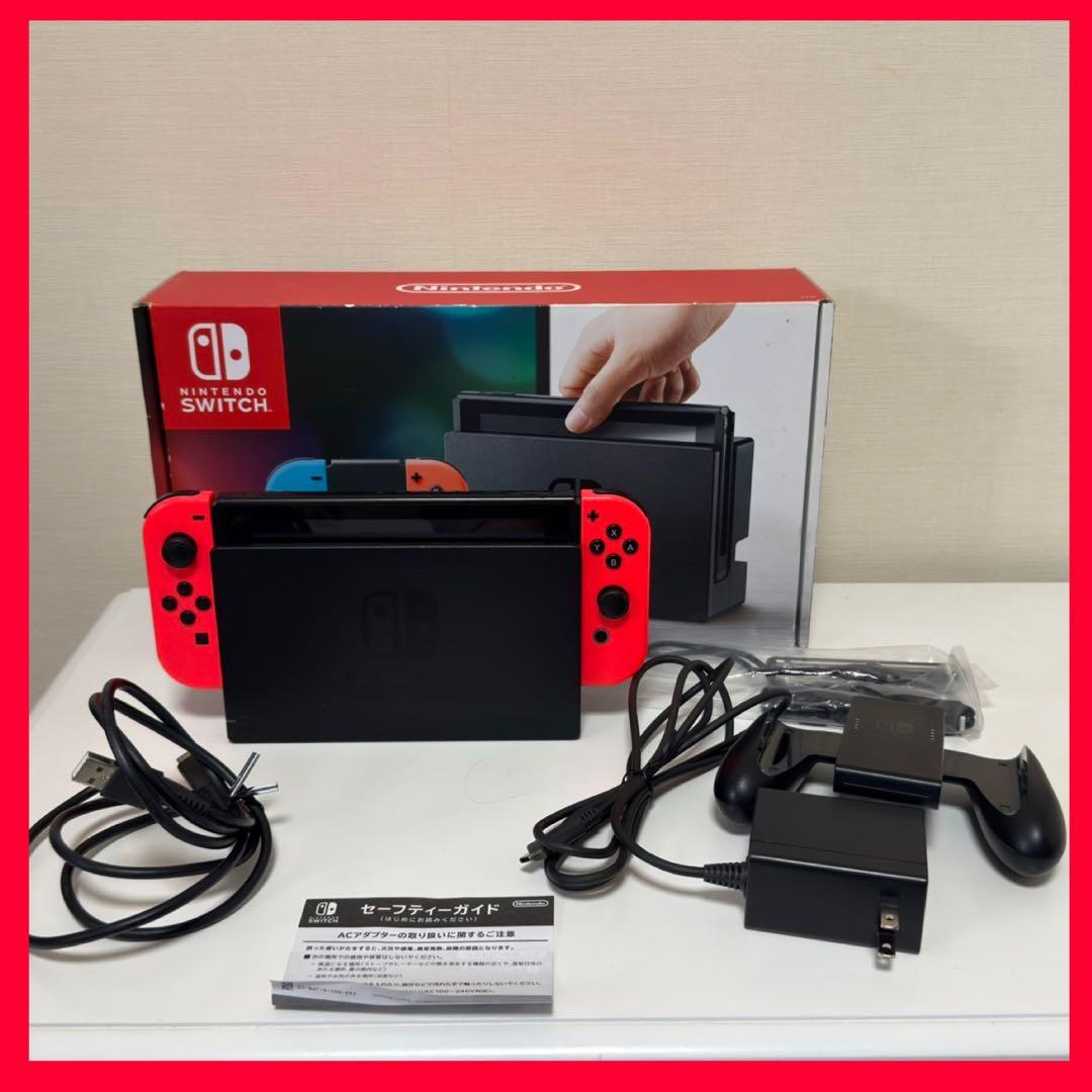 Nintendo Switch 本体 赤/赤　ジャンク品 NINTENDO|ジャンク品 SWITCHマリオレッド×ブルーセット|【ハードオフ