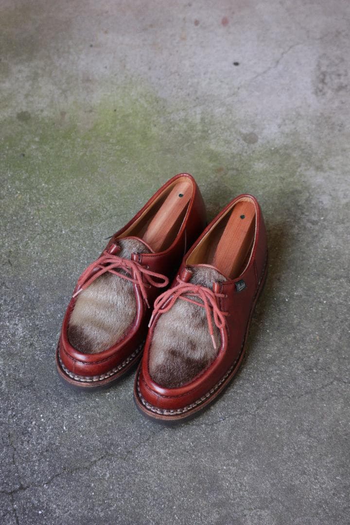 paraboot ミカエルフォック 40.5 アザラシ Paraboot】パラブーツ ミカエル フォック チロリアンシューズ アザラシ