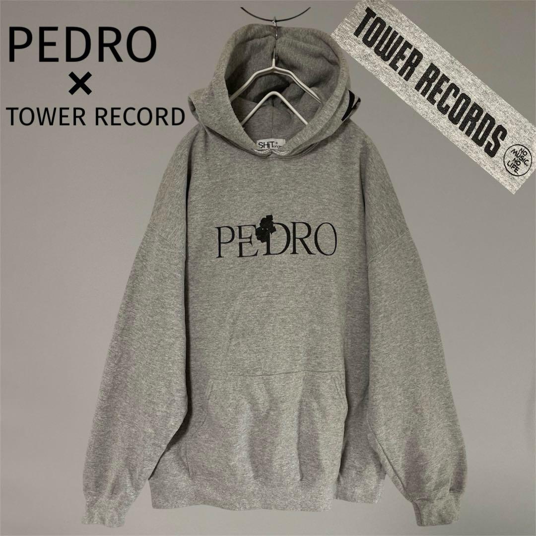 PEDRO × TOWER RECORD ペドロ タワレコ パーカー フーディ - メルカリ