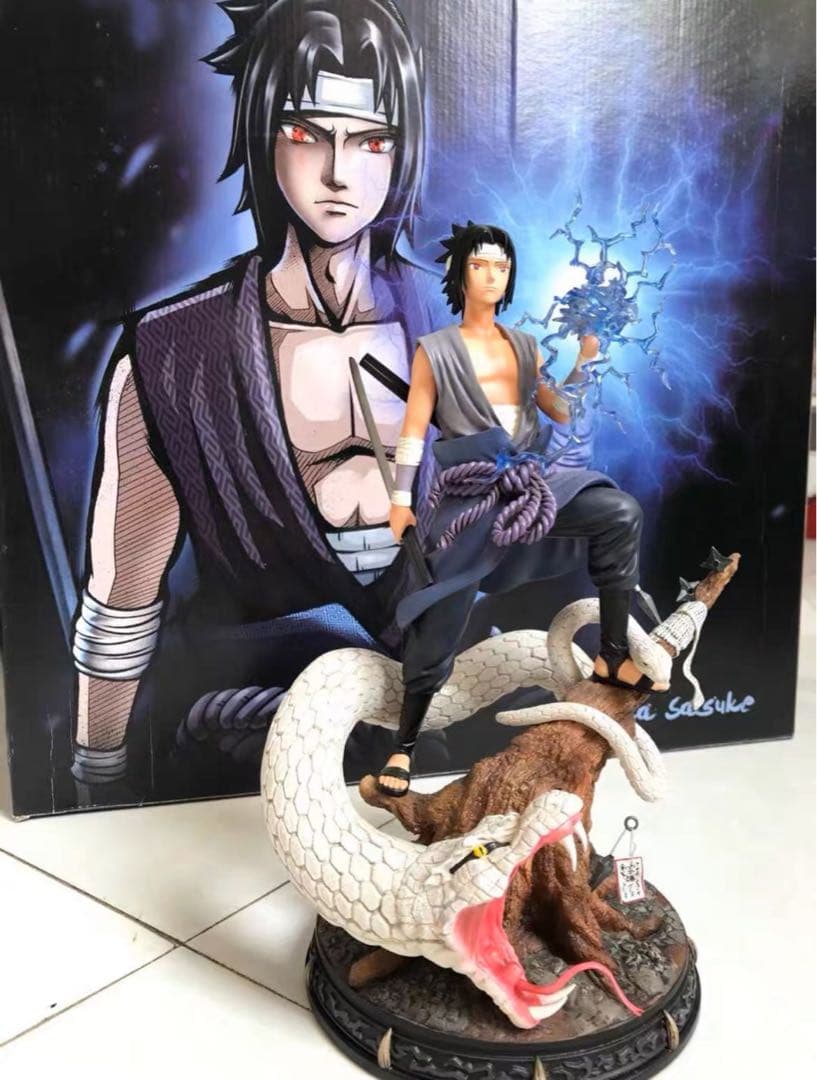 NARUTO ナルト うちはサスケ ガレージキット ガレキ スタチュー②②