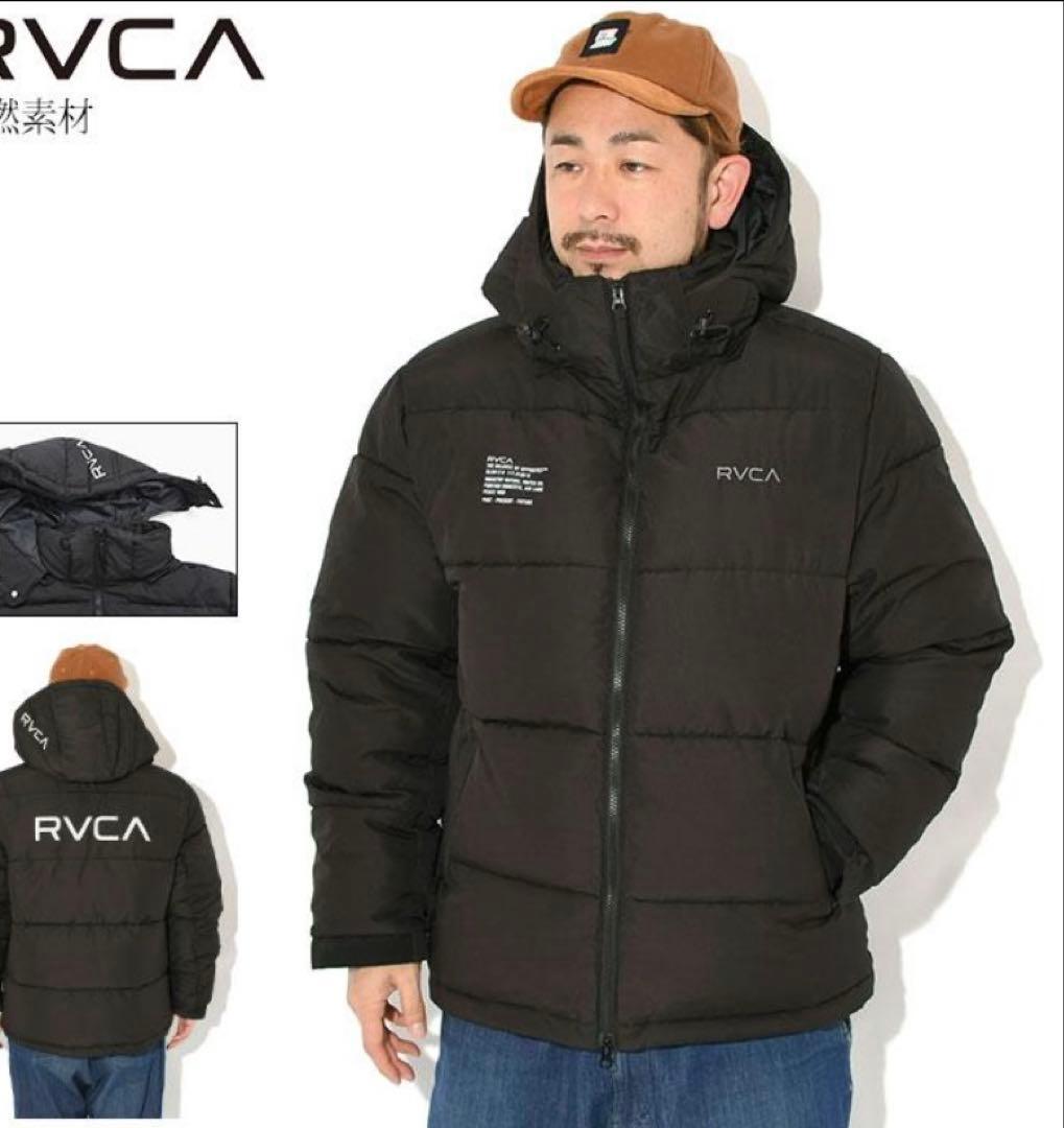 RVCA ダウンジャケット ブラック RVCA ダウンジャケット ブラック - メルカリ