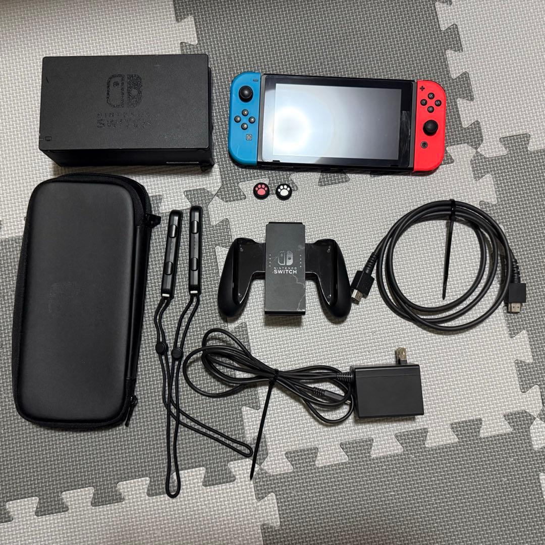 Nintendo Switch 本体セット　ネオンブルー・レッド　スイッチ Nintendo Switch ネオンブルー・ネオンレッド 任天堂 ゲーム機 本体