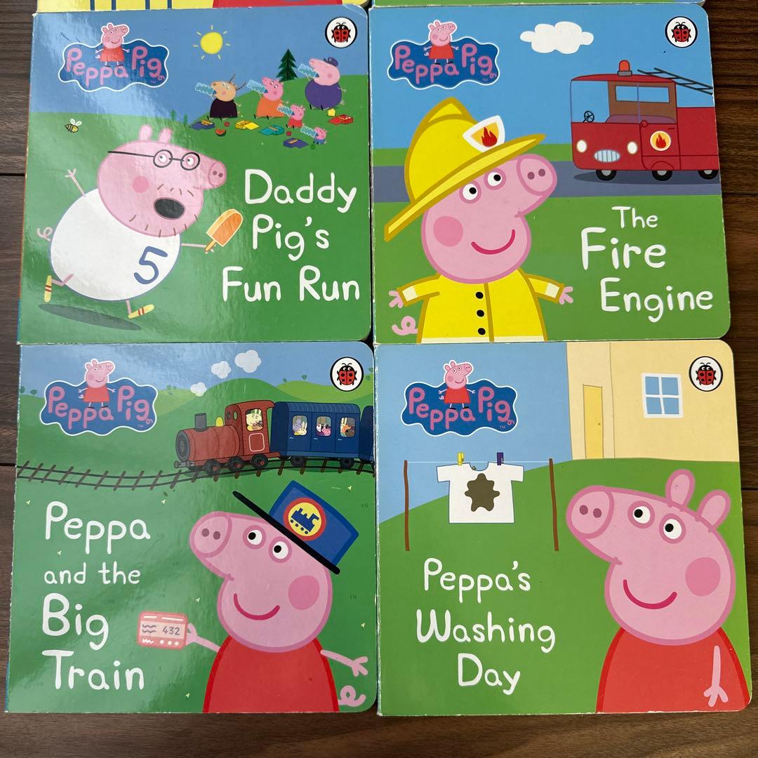 Peppa pig ペッパピッグ 英語7冊絵本セット - メルカリ