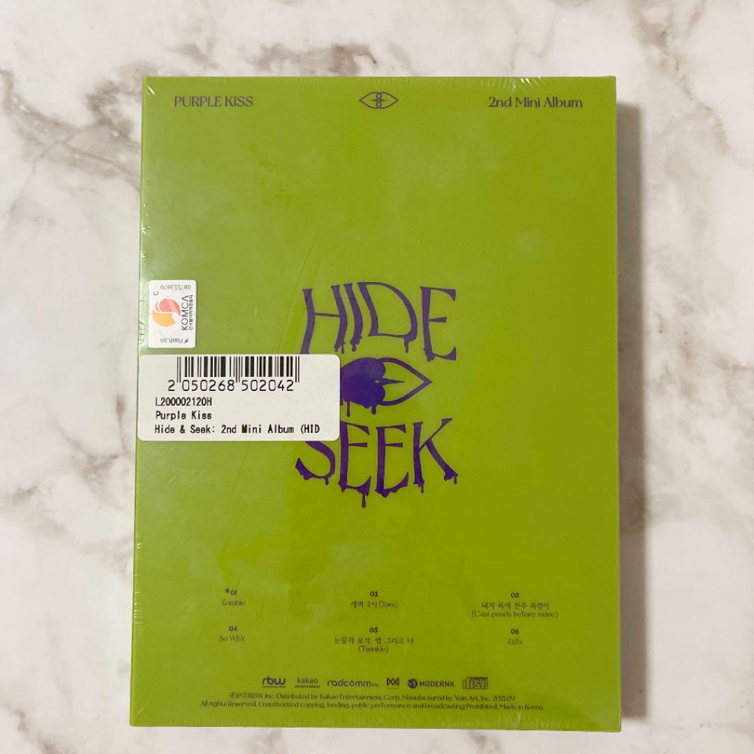PURPLE KISS パープルキス サイン入り ミニアルバム 未開封 - メルカリ