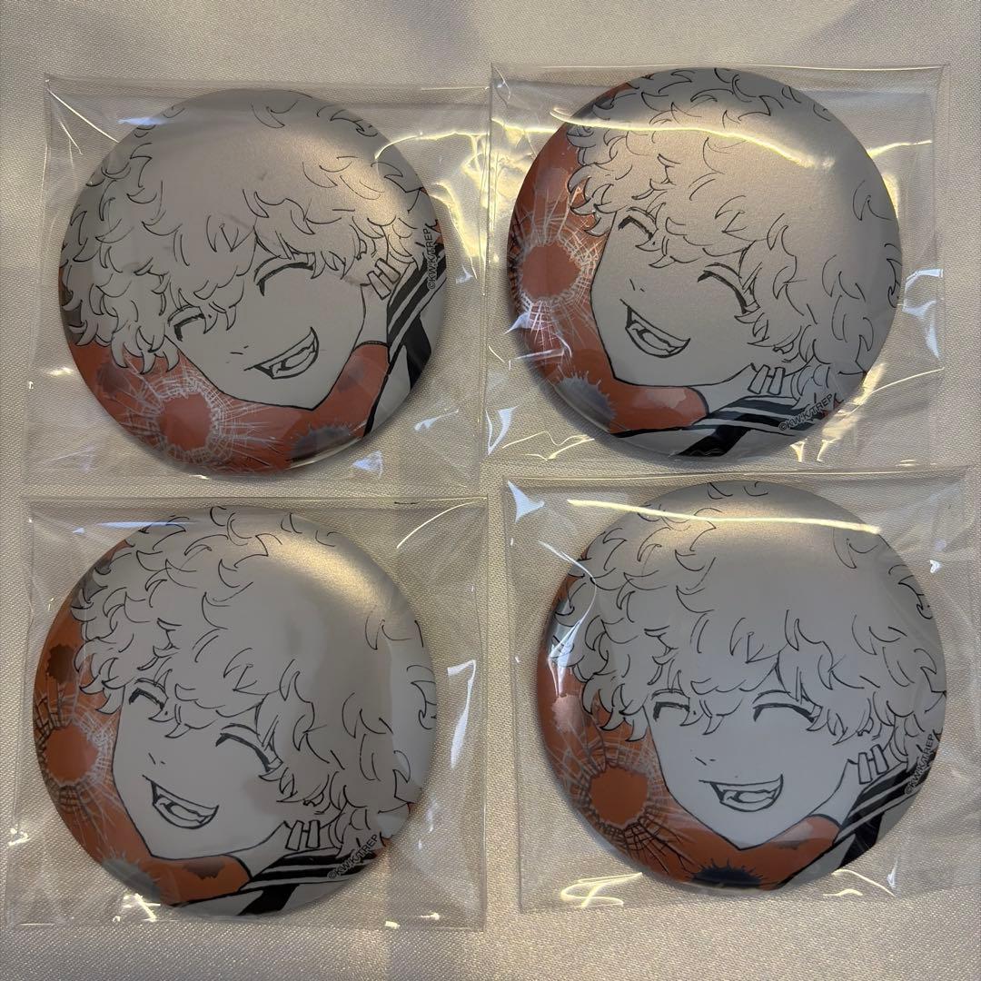 東京リベンジャーズ 東リべ 河田ナホヤ メタリック缶バッジ マイキー