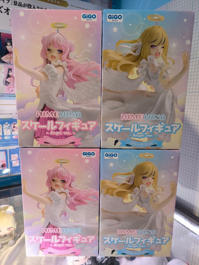 GIGO限定 HIMEHINAスケールフィギュア 鈴木ヒナ 田中ヒメ 4体セット