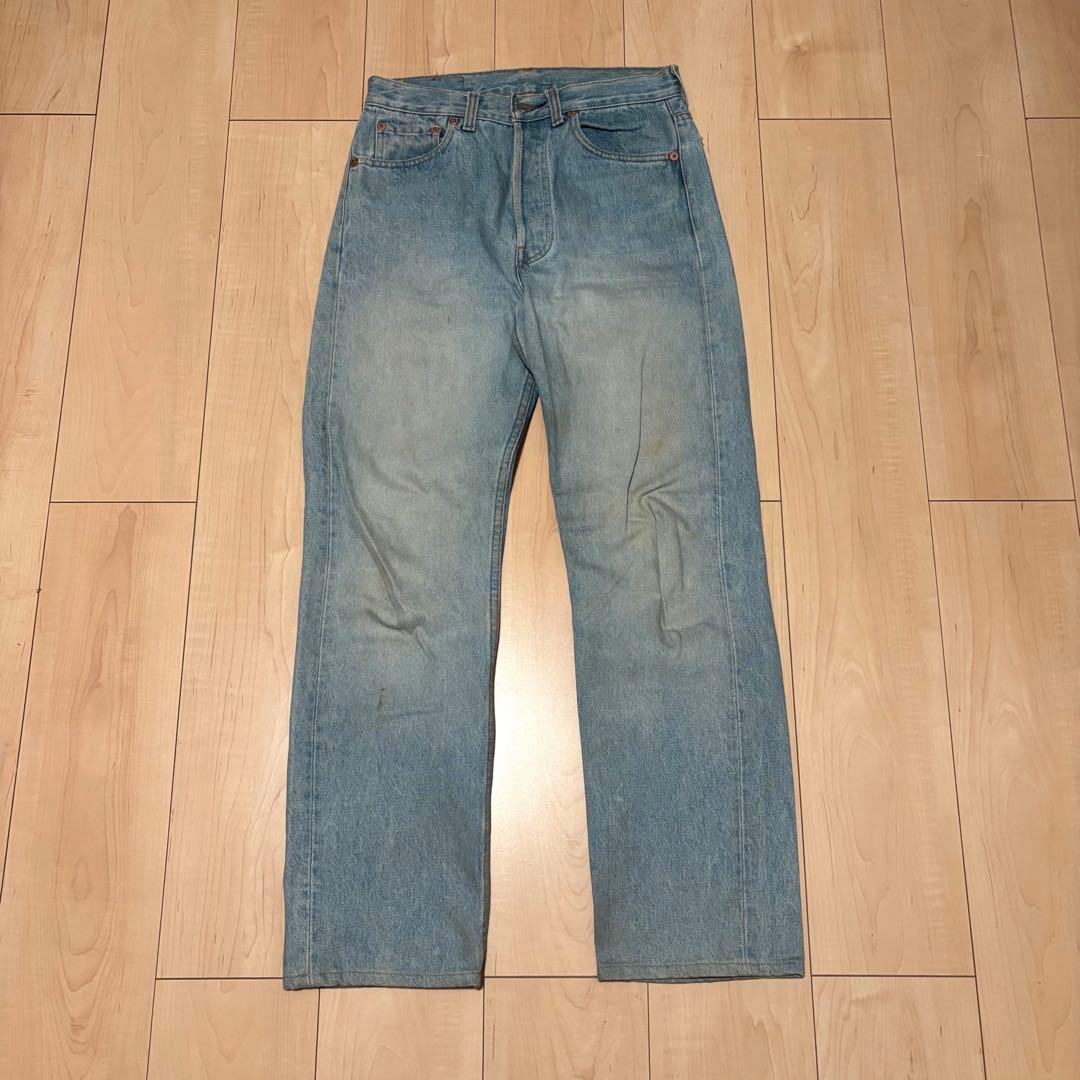 90s usa バレンシア製 リーバイス 501xx デニム 刻印555 W28 - メルカリ