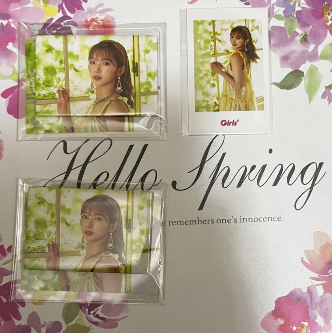 Girls2 オンライン カプセル 山口綺羅 さん 缶バッジ シート セット