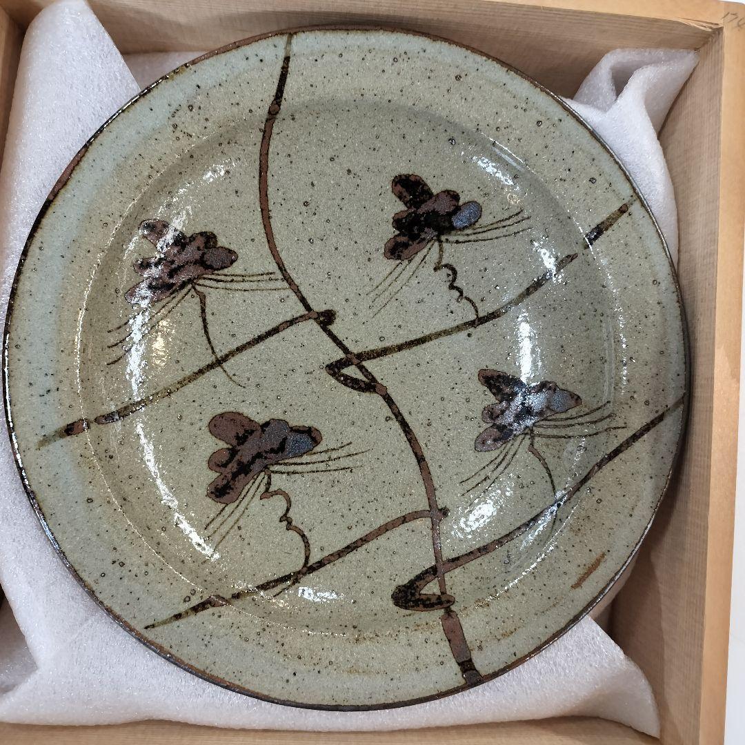 y 十三代中里太郎右衛門陶房 絵唐津皿 唐津焼 絵皿 - メルカリ