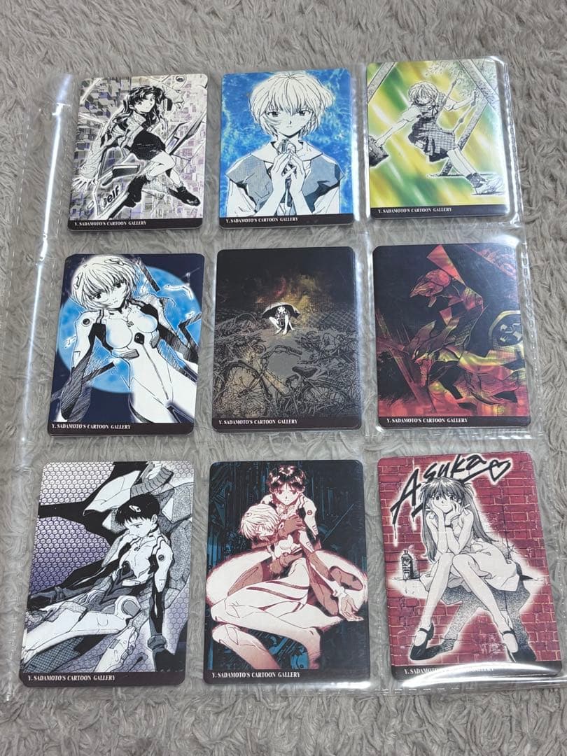 中古品新世紀エヴァンゲリオン カード9枚セット - メルカリ
