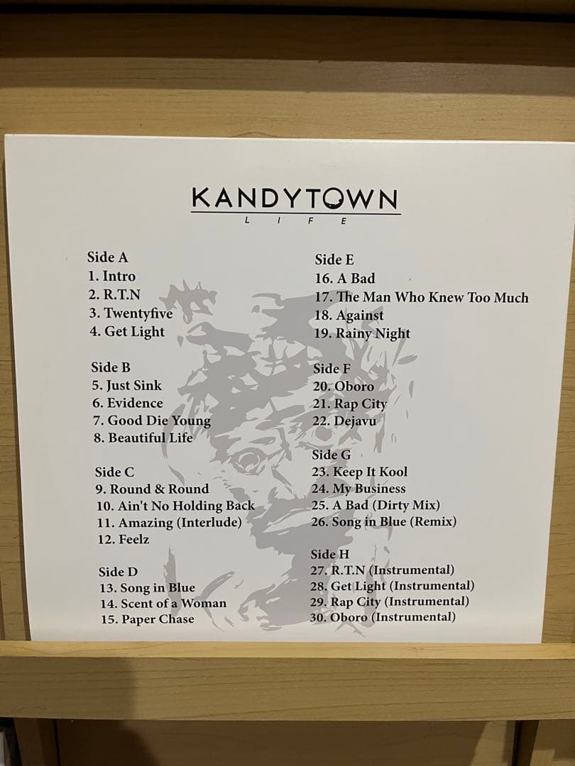 KANDYTOWN LPレコード 30曲収録