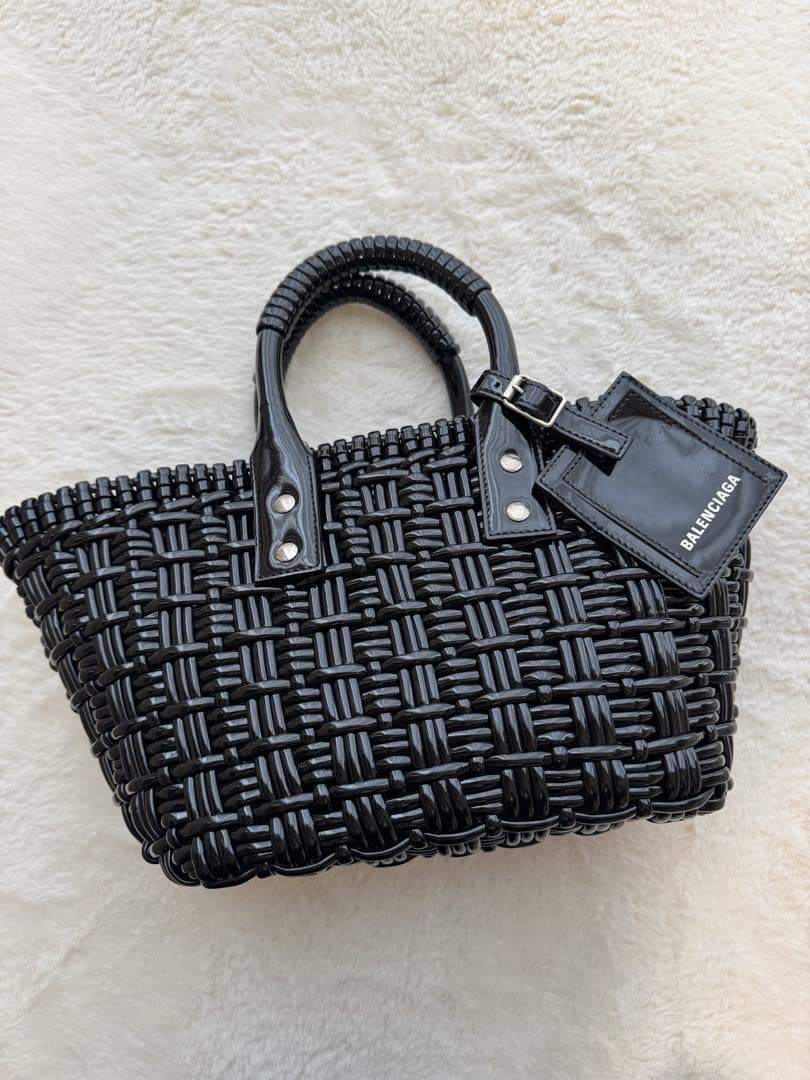バレンシアガ　BALENCIAGA カゴバック BALENCIAGA バレンシアガ ビストロ バスケット カゴバッグ XXS