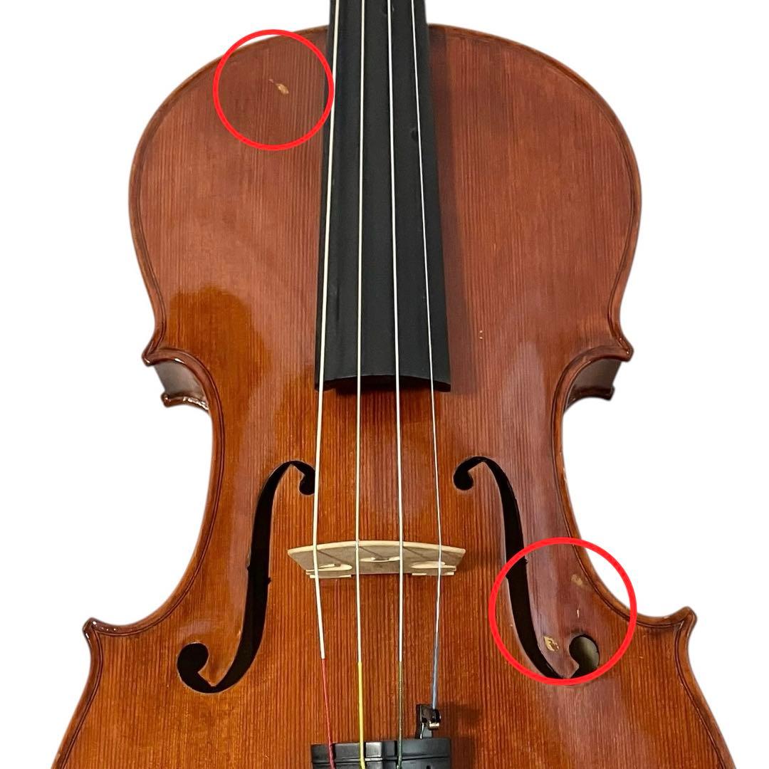 カルロジョルダーノ ビオラ VL-3 弦楽器 ケース付 ヴィオラ