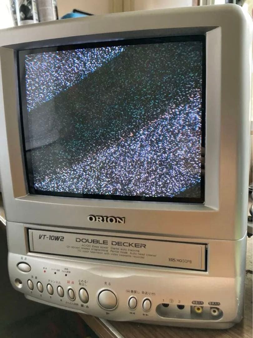 オリオン ORION ビデオ VT-10W2 カラーテレビ テレビデオ 10型 - メルカリ