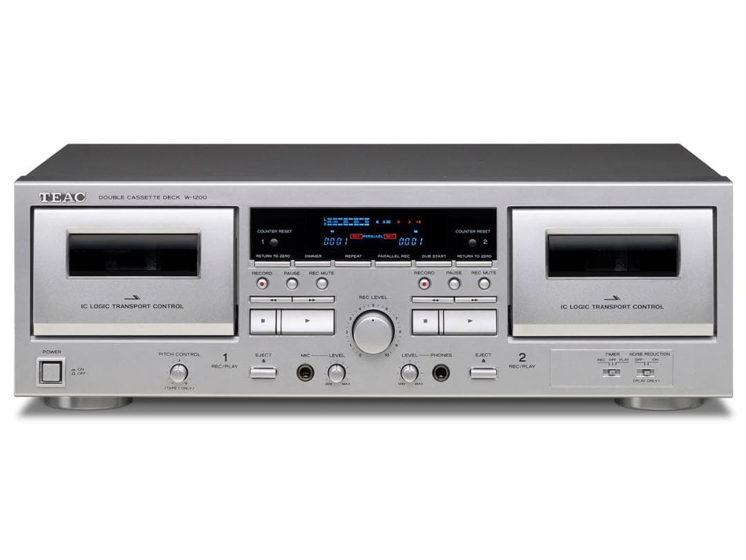 未使用 TEAC W-1200 カセットデッキ 動作確認済 W-1200 | 製品トップ | TEAC - プレミアムオーディオ