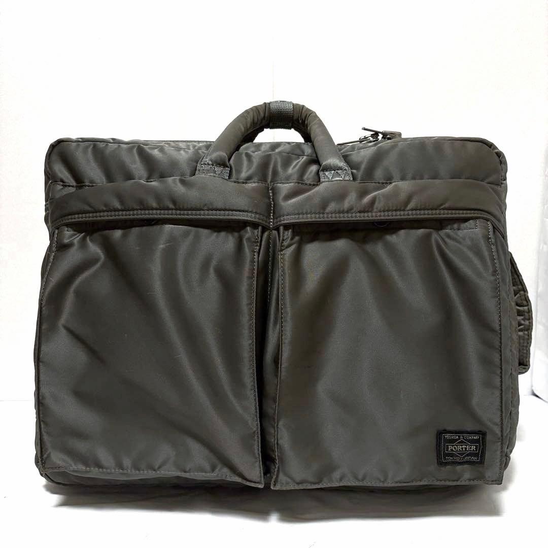 極美品✨廃盤 ポータータンカー ビジネスバッグ 3way A4可 大容量