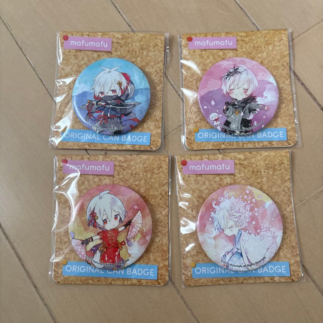 まふまふ 缶バッジ 4個 - メルカリ