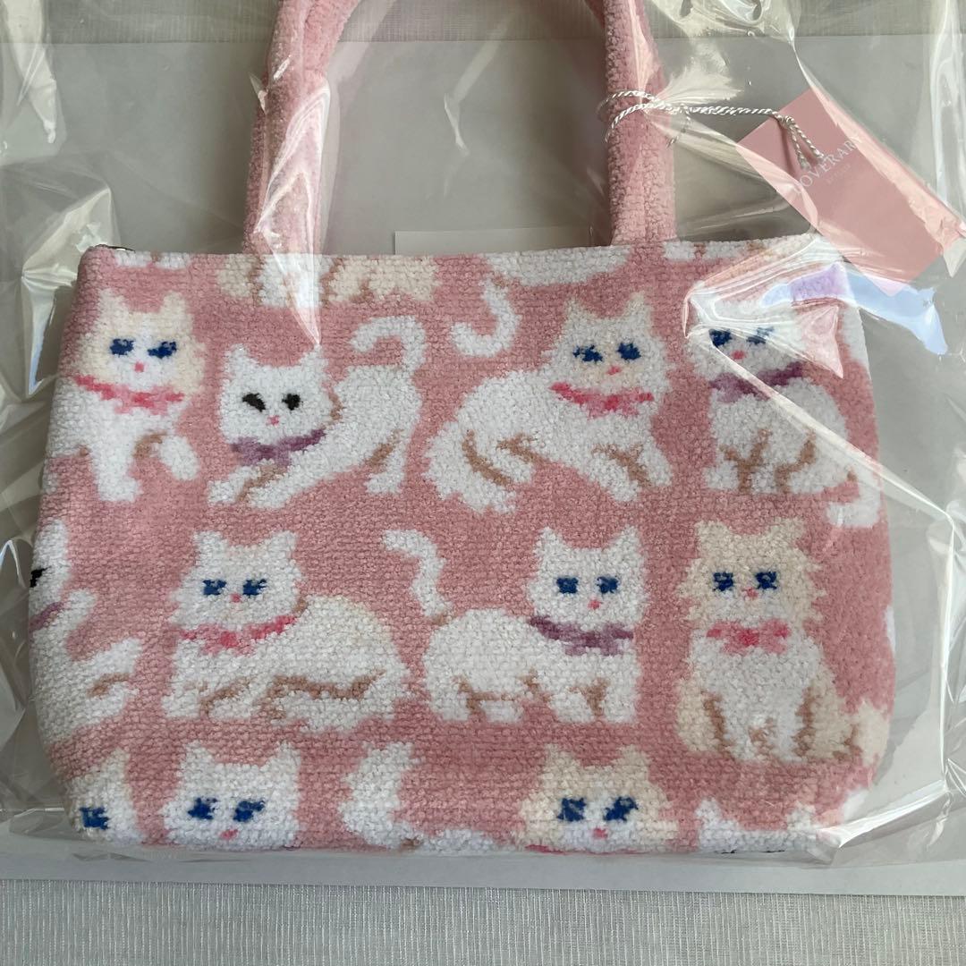 完売品】フェイラーバッグ＊モフモフネコチャン＊ラッピング済み＊栞