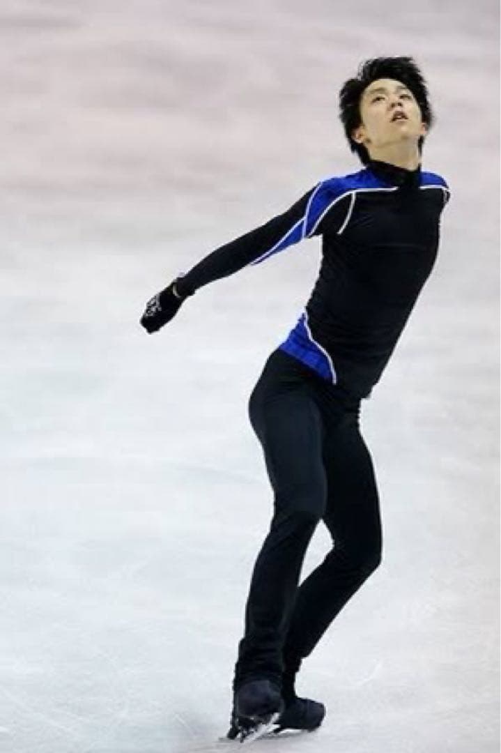 ②-1 羽生結弦 着用練習着 アンダーアーマー CG ブルー(同色、同タイプ