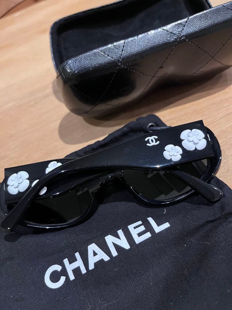 CHANEL カメリア　サングラス 楽天市場】CHANEL シャネル カメリア サングラス スモーク ココマーク