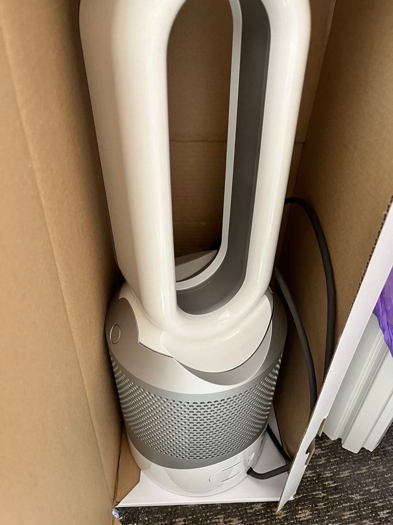 2020年製　ダイソン　hot and cool Dyson Purifier Hot+Cool™空気清浄ファンヒーター ホワイト／シルバー