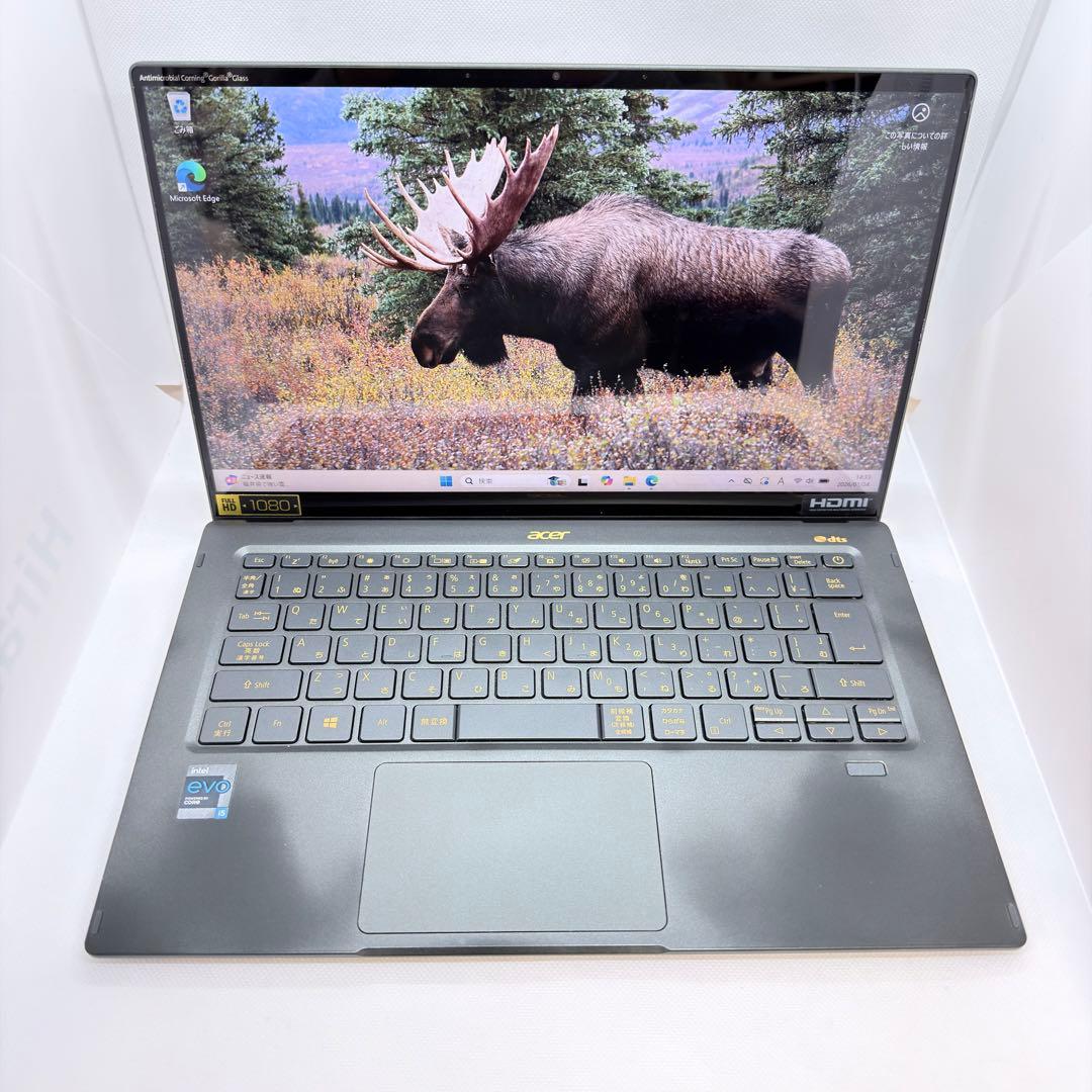 Windowsノート本体 Swift 5 SF514-55T-520L i5/16GB SSD512GB Amazon.com: acer Swift 5 14-inch Touchscreen Laptop 16GB RAM 1TB