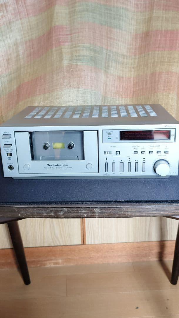 【ジャンク】テクニクス（Technics）M02 カセットデッキ Yahoo!オークション - Technics テクニクス RS-M02 カセットデッキ 音