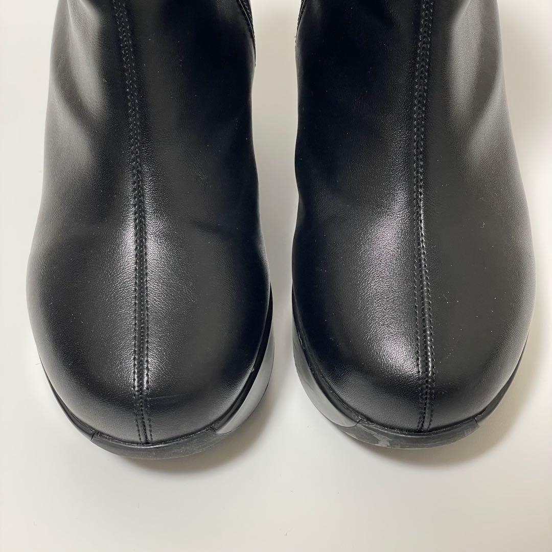 orMORE オアモア ヒールアップブーツ　厚底ブーツ　Sサイズ　22.5cm