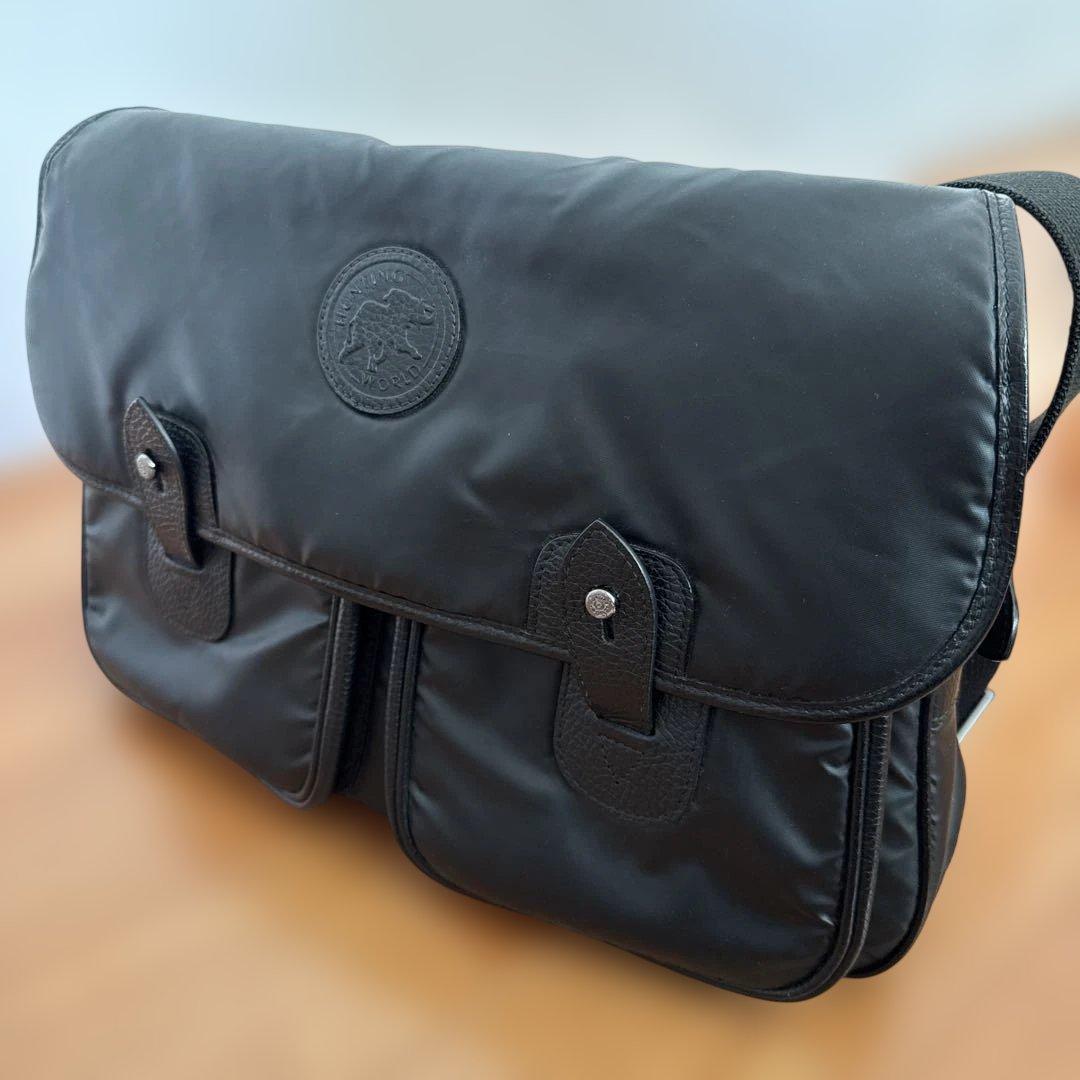 ハンティングワールド　メッセンジャーバッグ　ショルダーバッグ 楽天市場】【バッグ】HUNTING WORLD ハンティング ワールド ショルダー