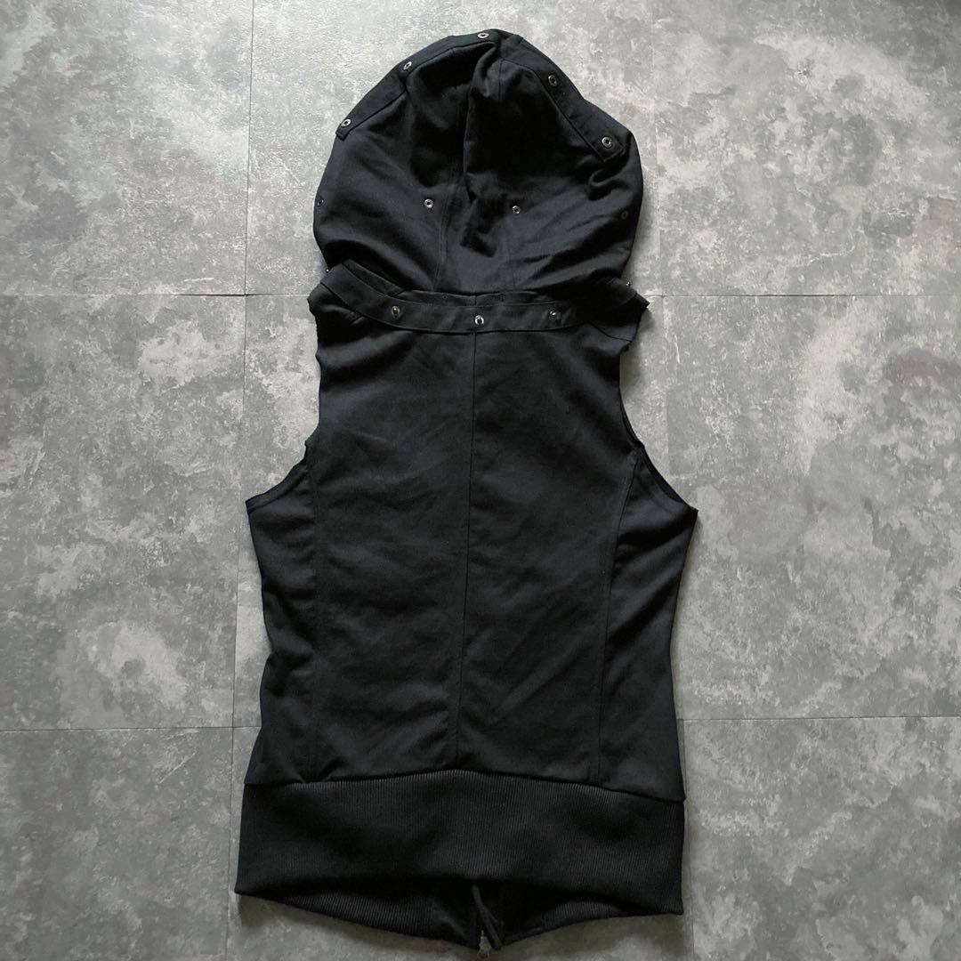 00s FUGA アーカイブ ギミック ビッグフードベストY2Kパンク グランジ