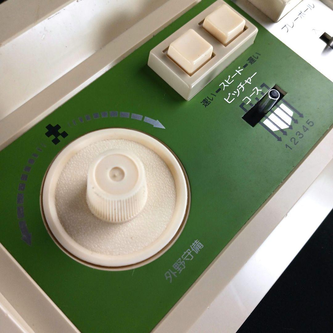 レトロ エポック社 テレビ野球ゲーム TV-BASEBALL 箱付き 2F - メルカリ