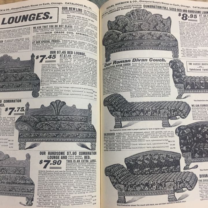 SEARS ROEBUCKカタログ10枚 シアーズローバックカタログ - メルカリ