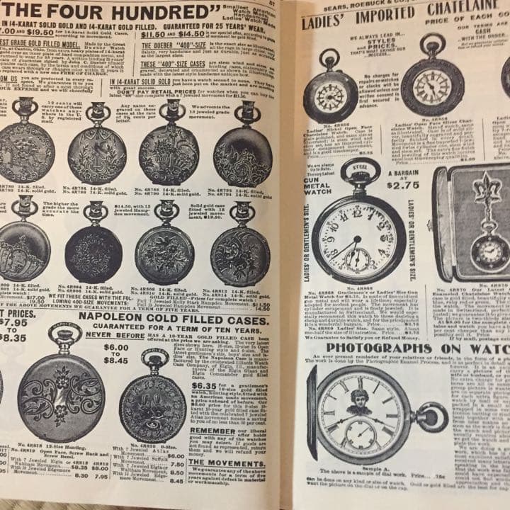 SEARS ROEBUCKカタログ10枚 シアーズローバックカタログ - メルカリ