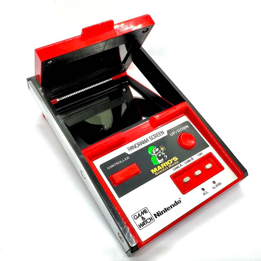 任天堂 ゲームウォッチ パノラマスクリーン MARIO'S Bombs Away - メルカリ